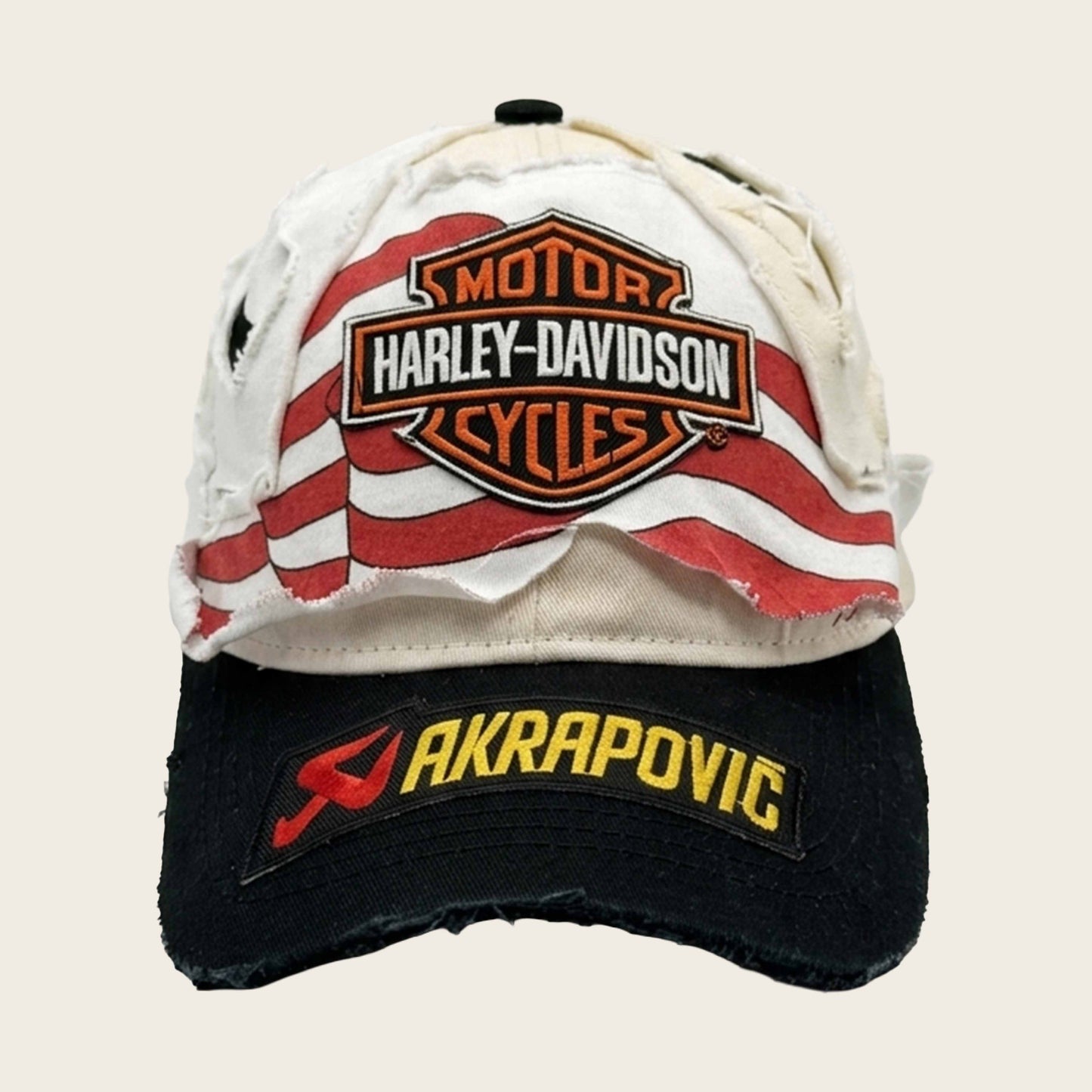 HARLEY DAVIDSON FLAG HAT