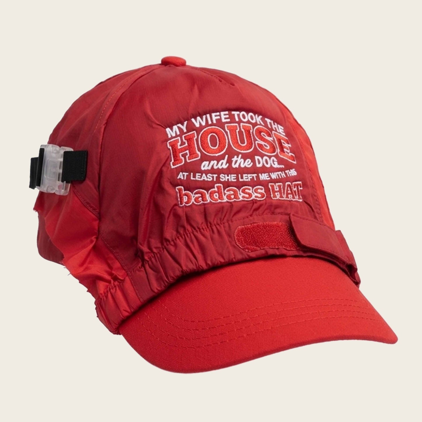 DIVORCE HAT RED JACKET