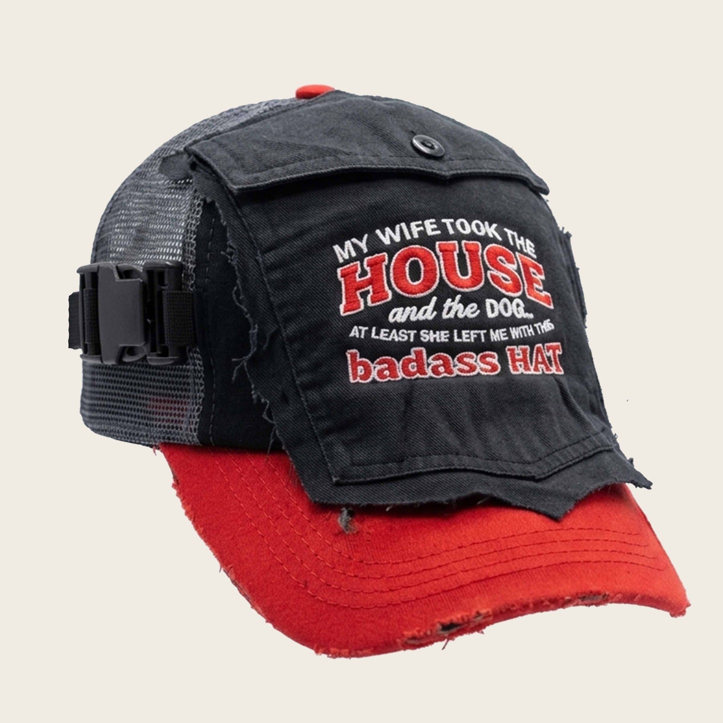 DIVORCE HAT DENIM POCKET