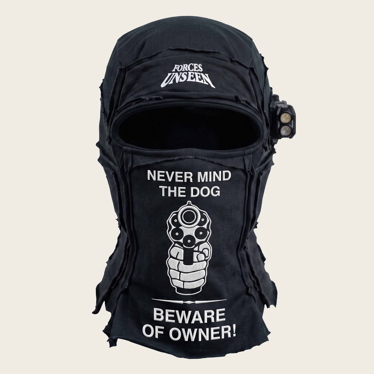 BEWARE OF OWNER BALACLAVA