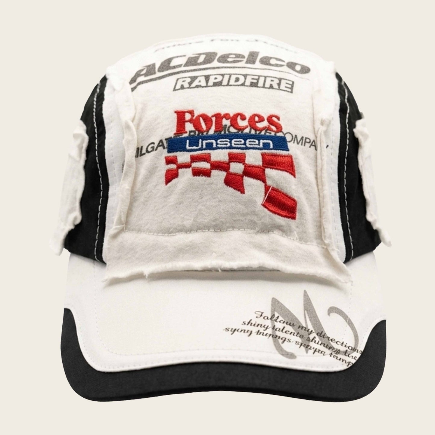 WHITE AC DELCO PITSTOP CAP