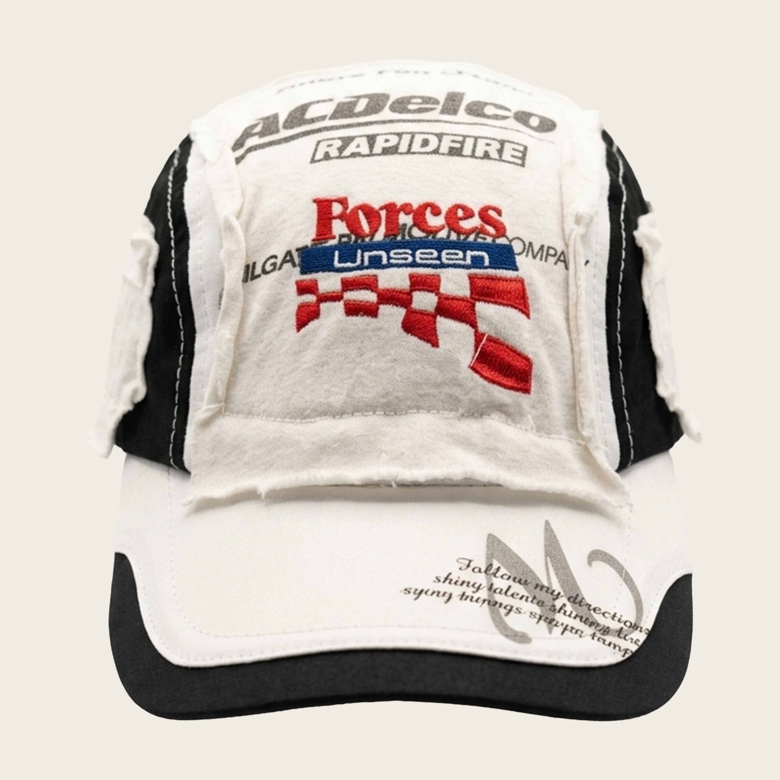 WHITE AC DELCO PITSTOP CAP