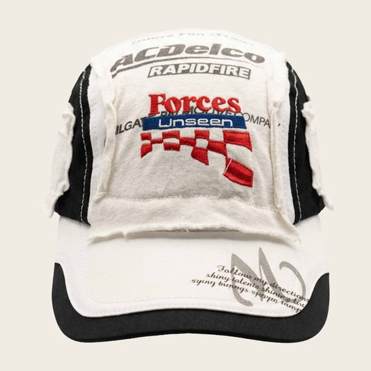 WHITE AC DELCO PITSTOP CAP