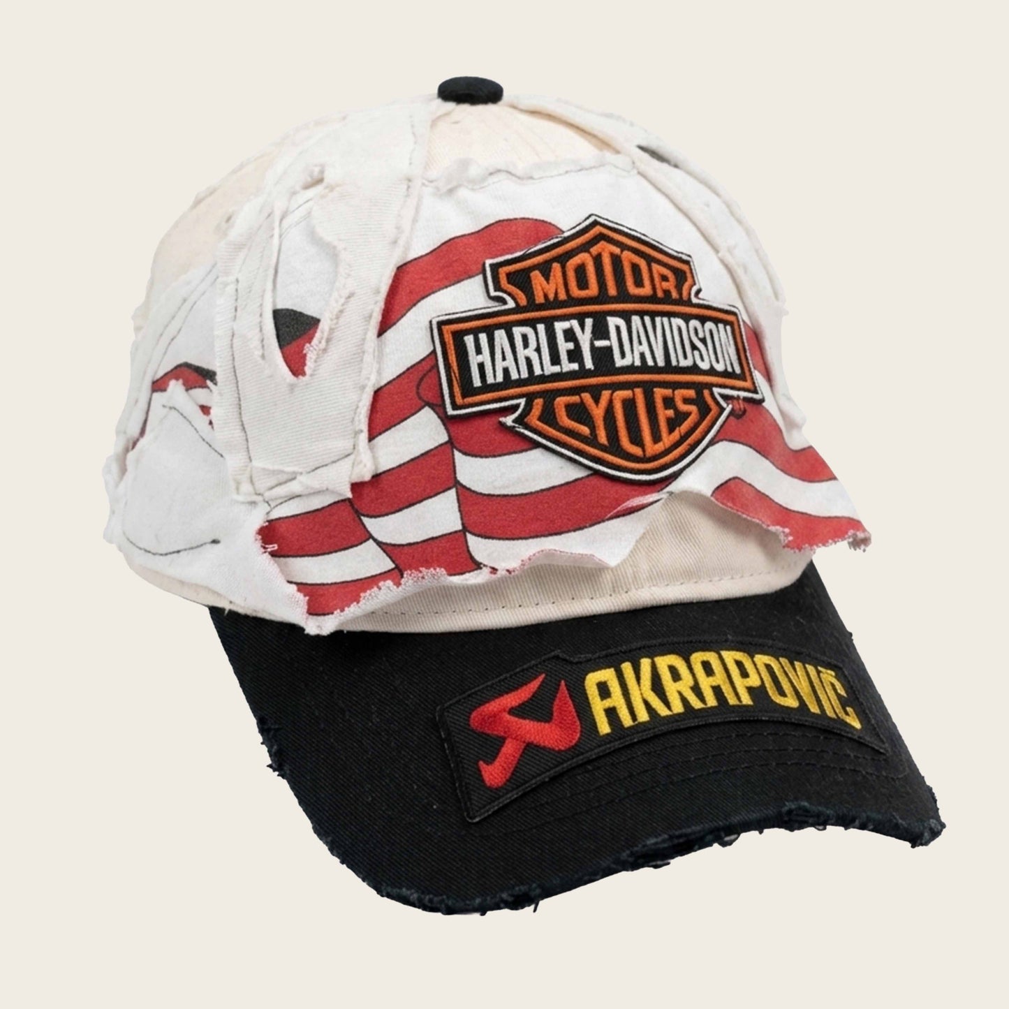 HARLEY DAVIDSON FLAG HAT