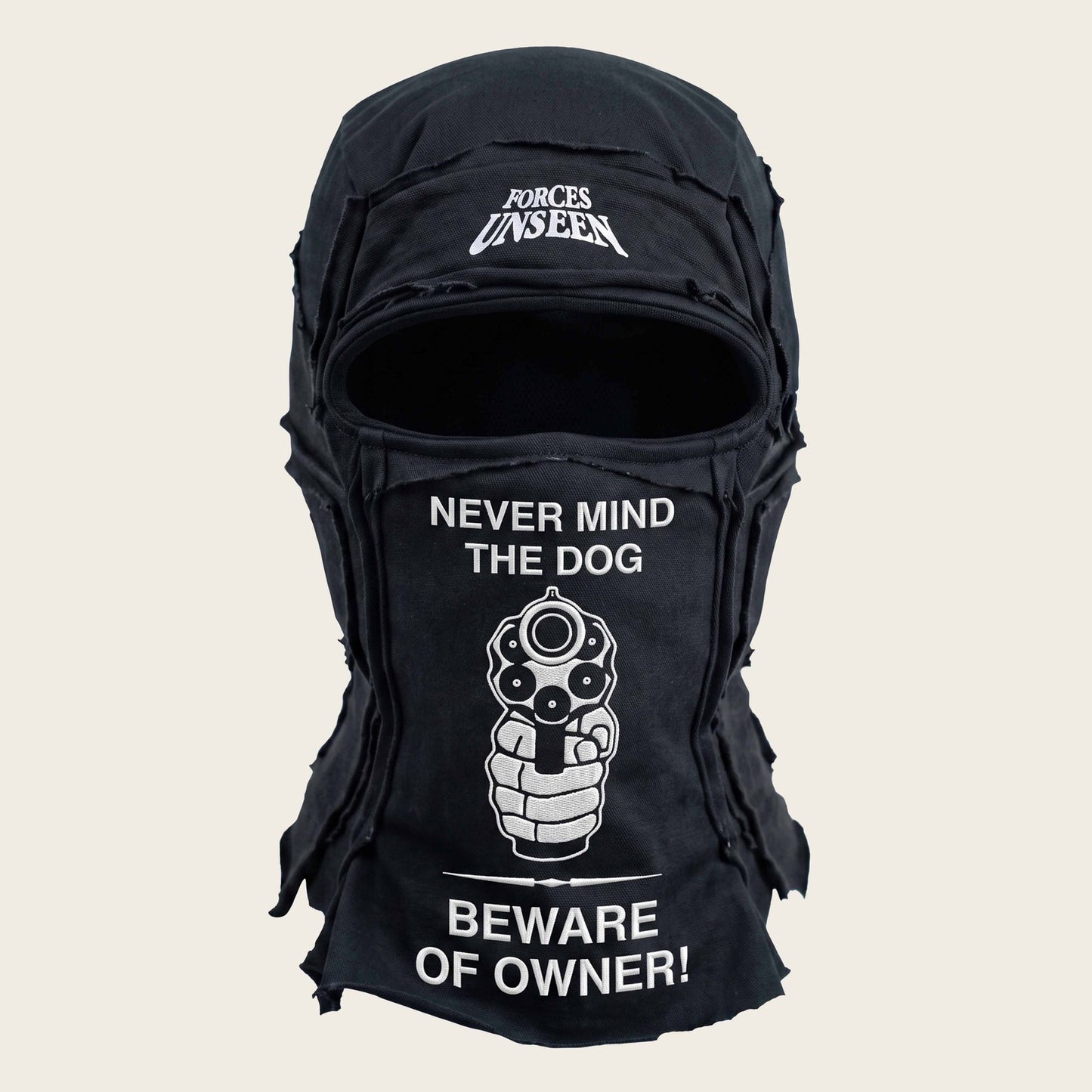 BEWARE OF OWNER BALACLAVA