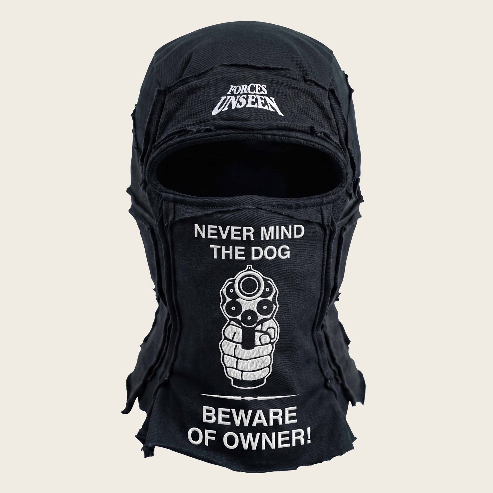 BEWARE OF OWNER BALACLAVA