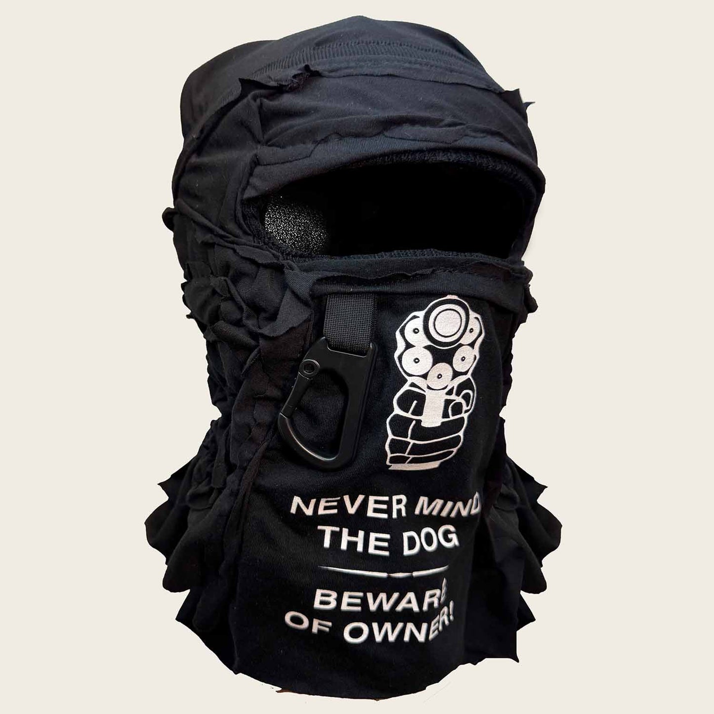 BEWARE OF OWNER BALACLAVA