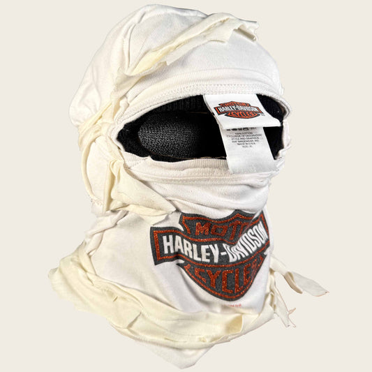 WHITE HARLEY RAG