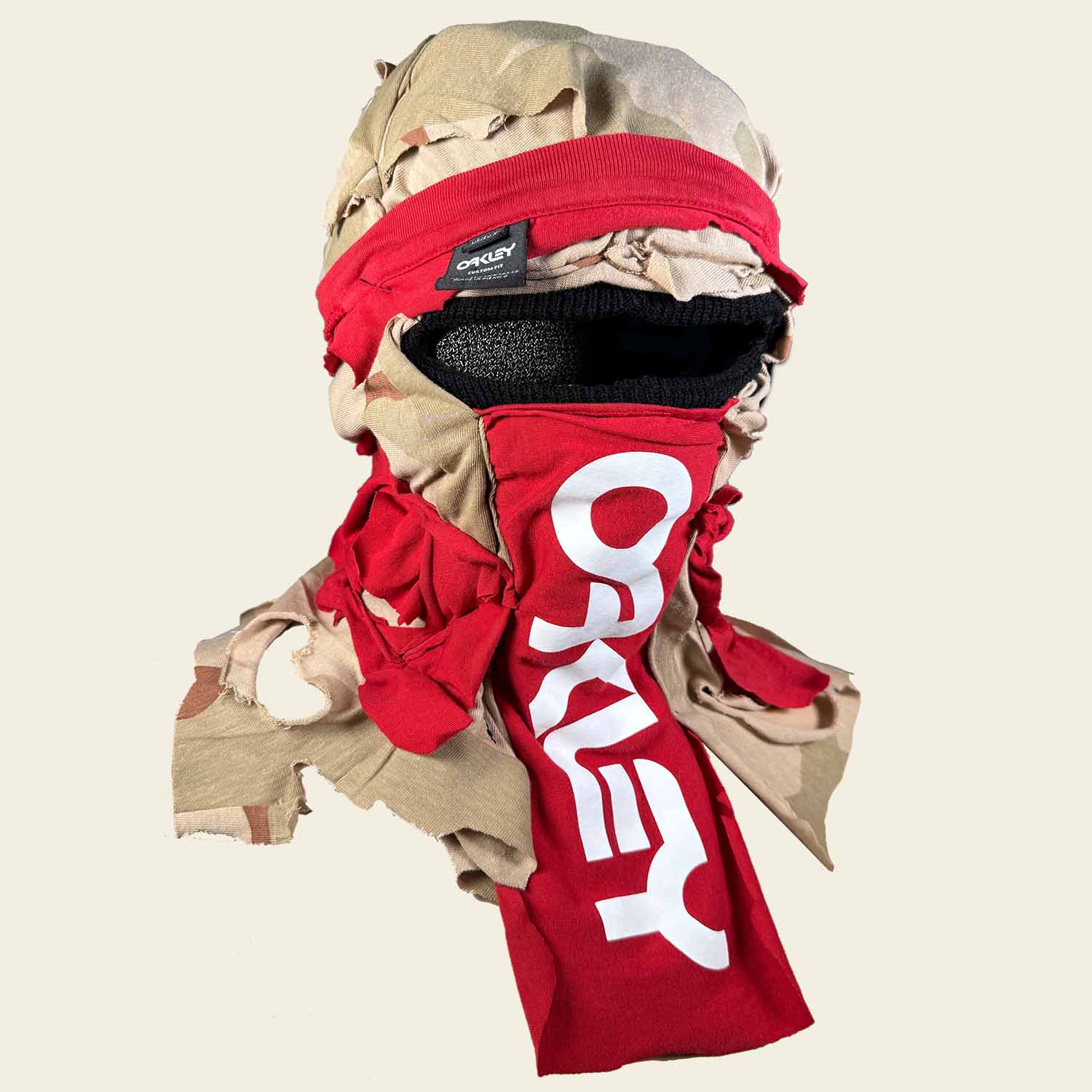 RED OAKLEY BALACLAVA